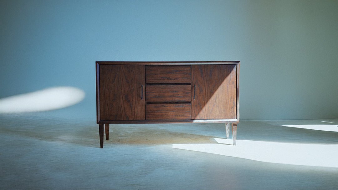 How to Use a Mid-Century Modern Sideboard in Your Home - Oakmaat