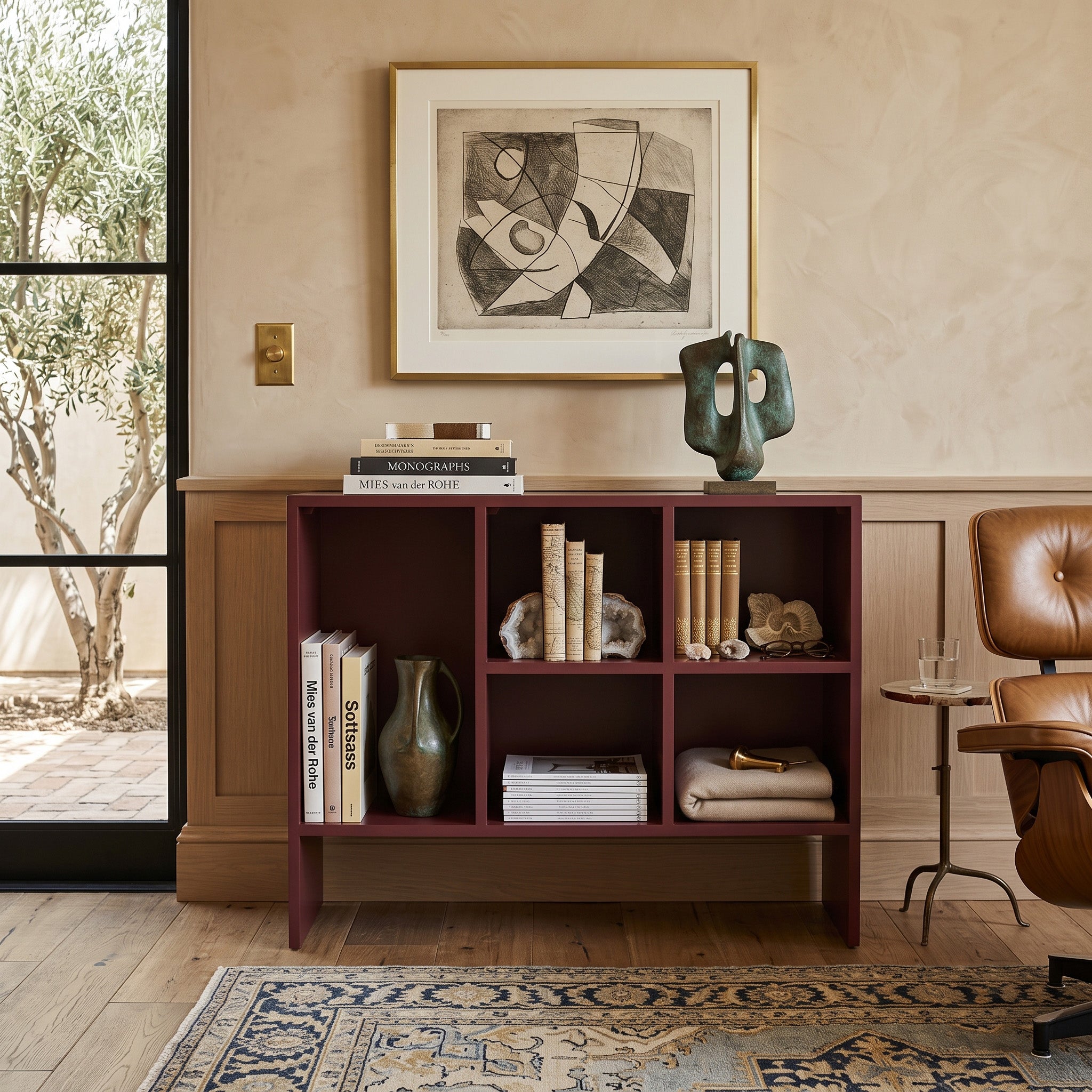 Vale Low Bookshelf
