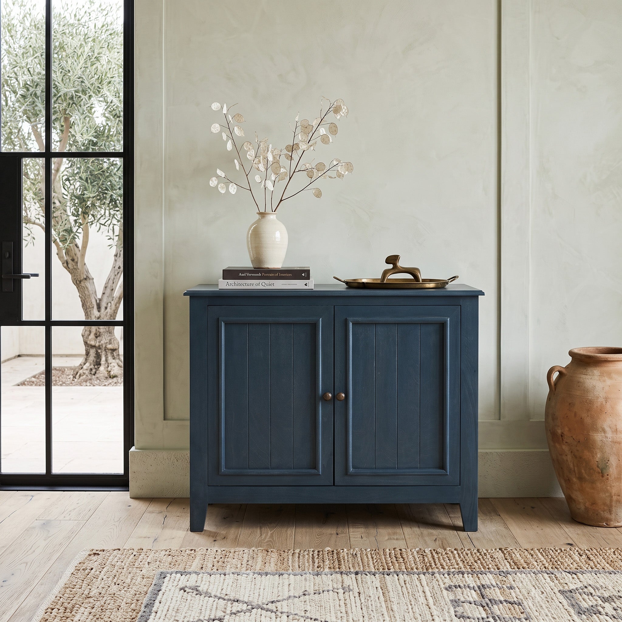 Ridge 2-Door Farmhouse Accent Cabinet