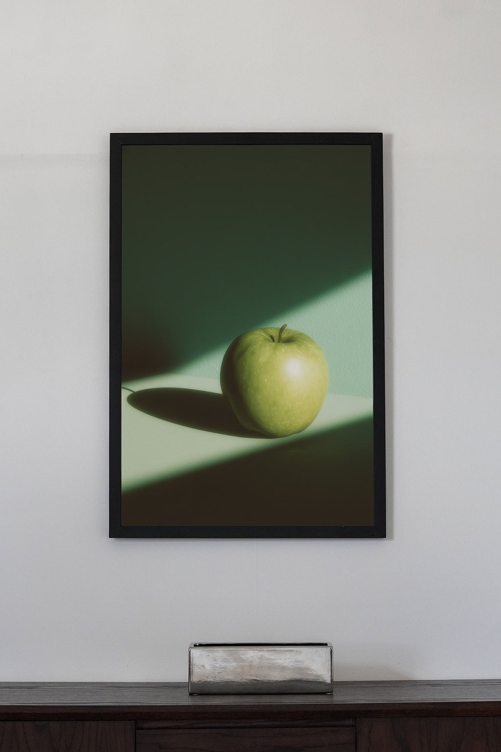 Apple | Print & Oak Frame - Oakmaat - Art Prints