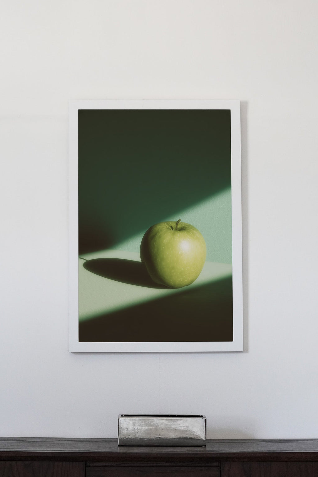 Apple | Print & Oak Frame - Oakmaat - Art Prints