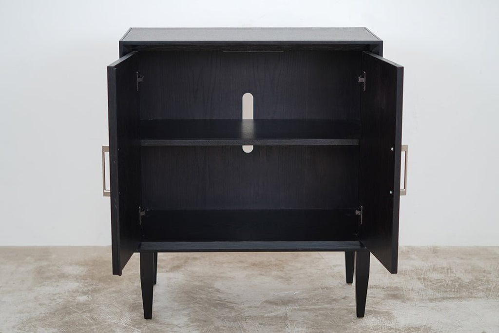 Blaze Cabinet - Black Oak Wood Cabinet - Oakmaat - Cabinet