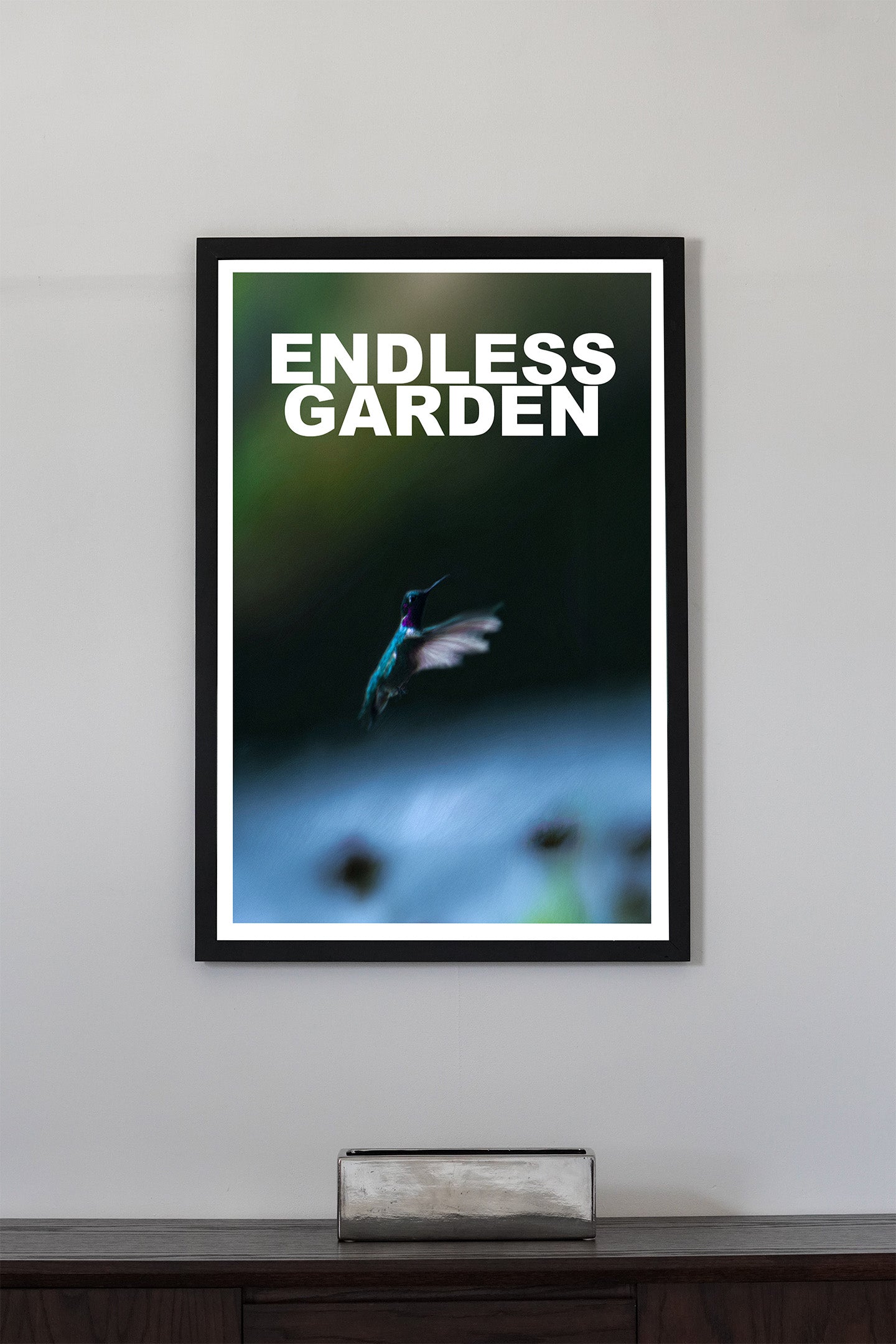 Endless Garden | Print & Oak Frame - Oakmaat - Art Prints