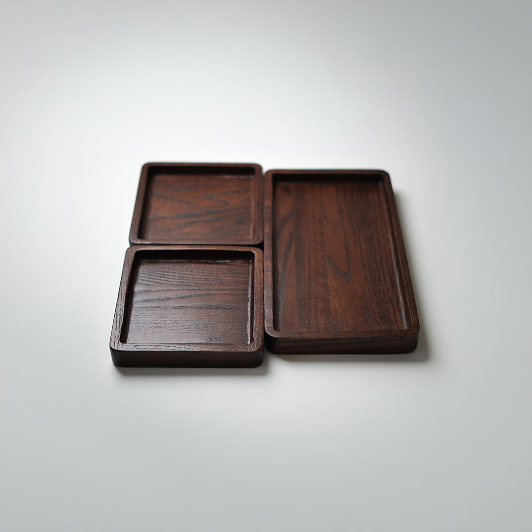  Maat Oak Tray Bundle - Brown Oak Decorative Tray - Oakmaat - Decor - Oakmaat - Decor