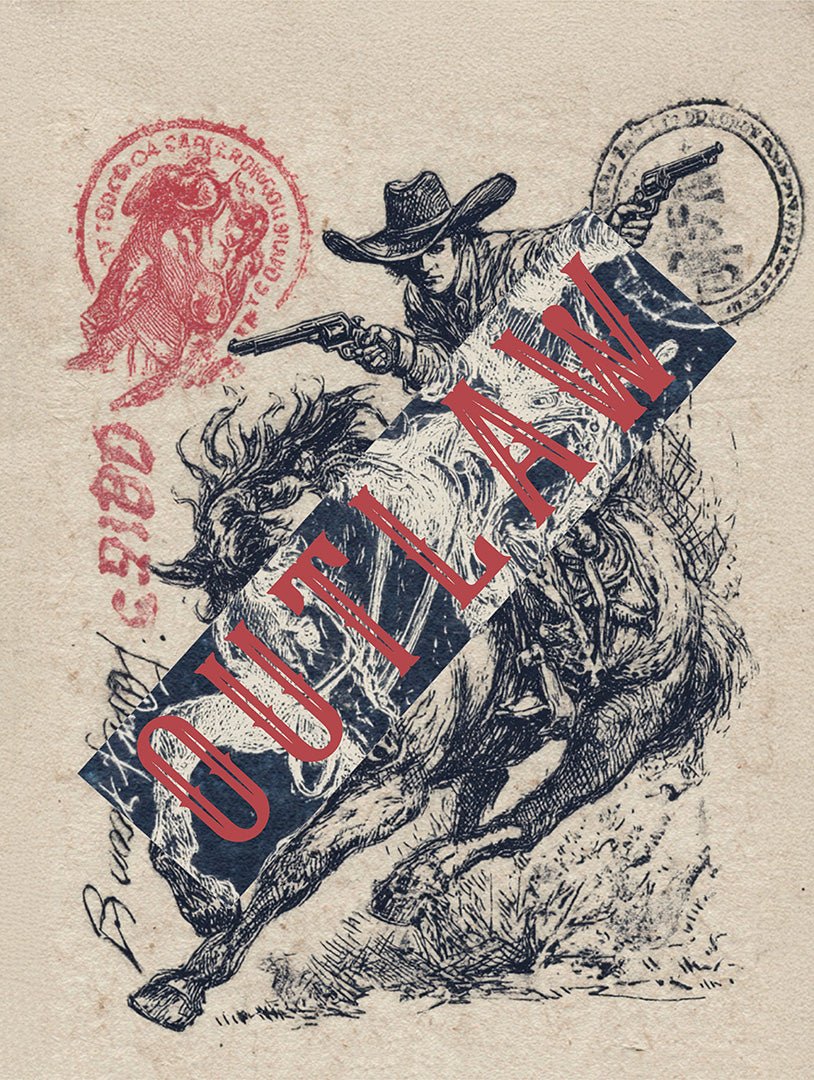 Outlaw | Print & Frame - Oakmaat - Art Prints