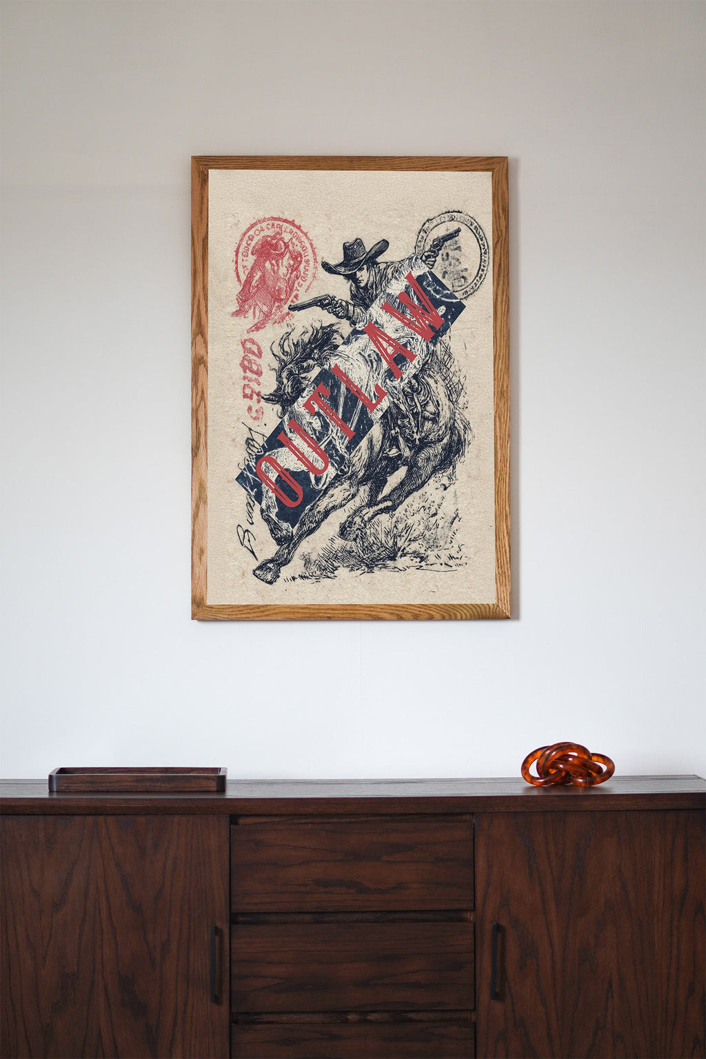 Outlaw | Print & Frame - Oakmaat - Art Prints
