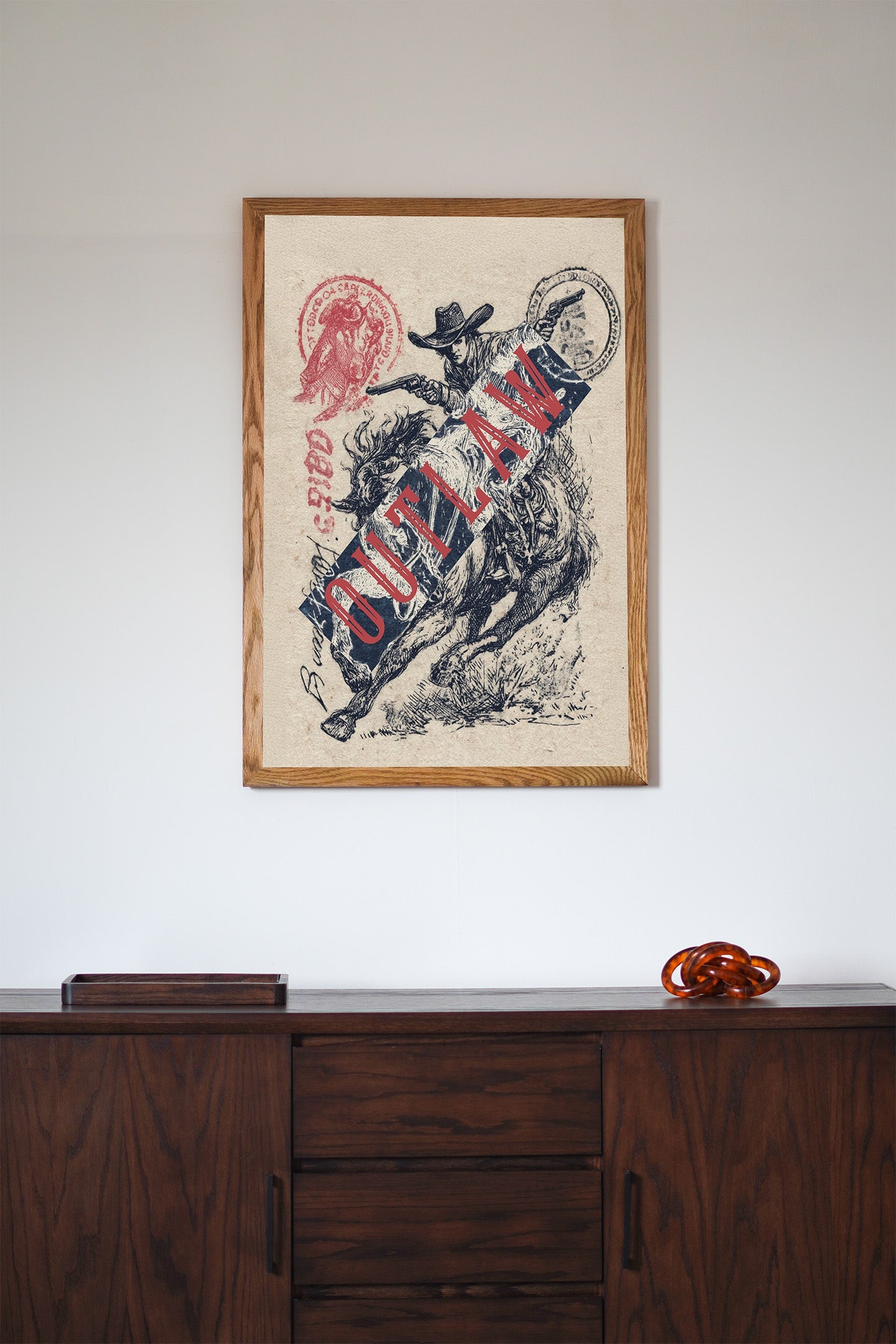 Outlaw | Print & Frame - Oakmaat - Art Prints