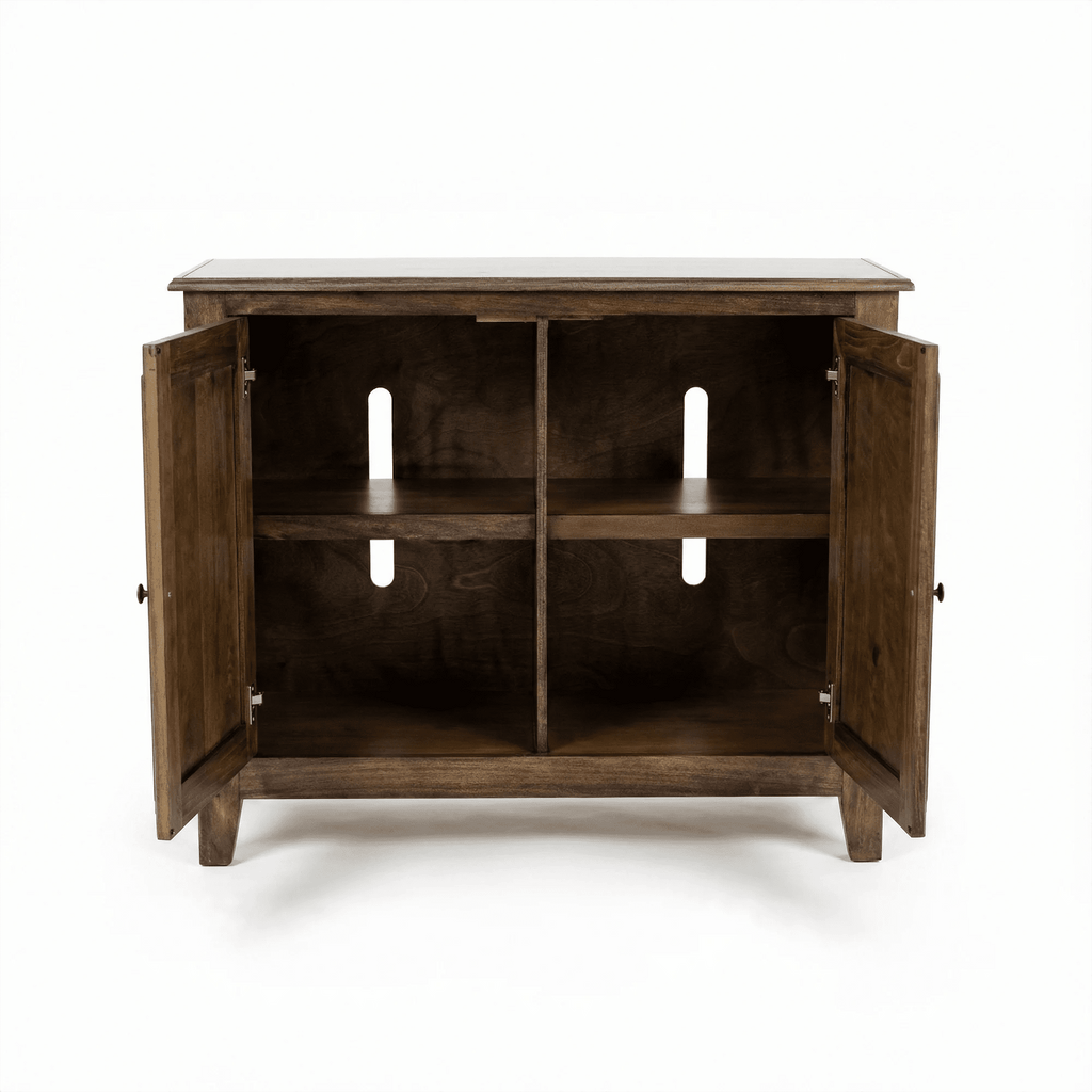 Ridge 2-Door Farmhouse Accent Cabinet - Oakmaat - Accent Cabinet