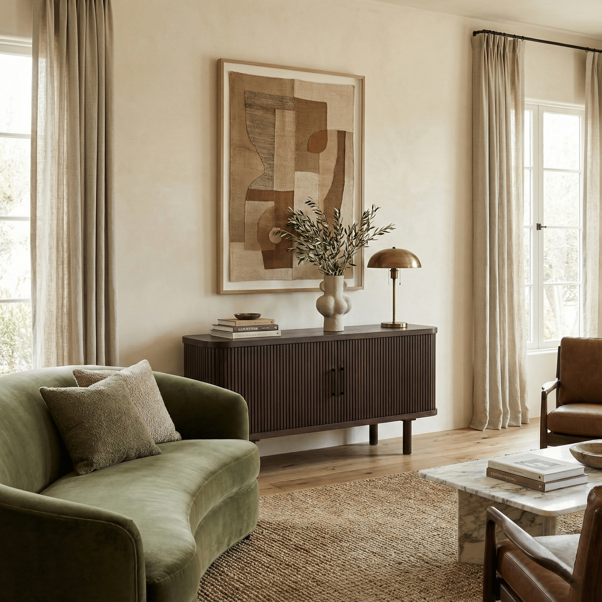 Robin Media Console - Oakmaat - Sideboard