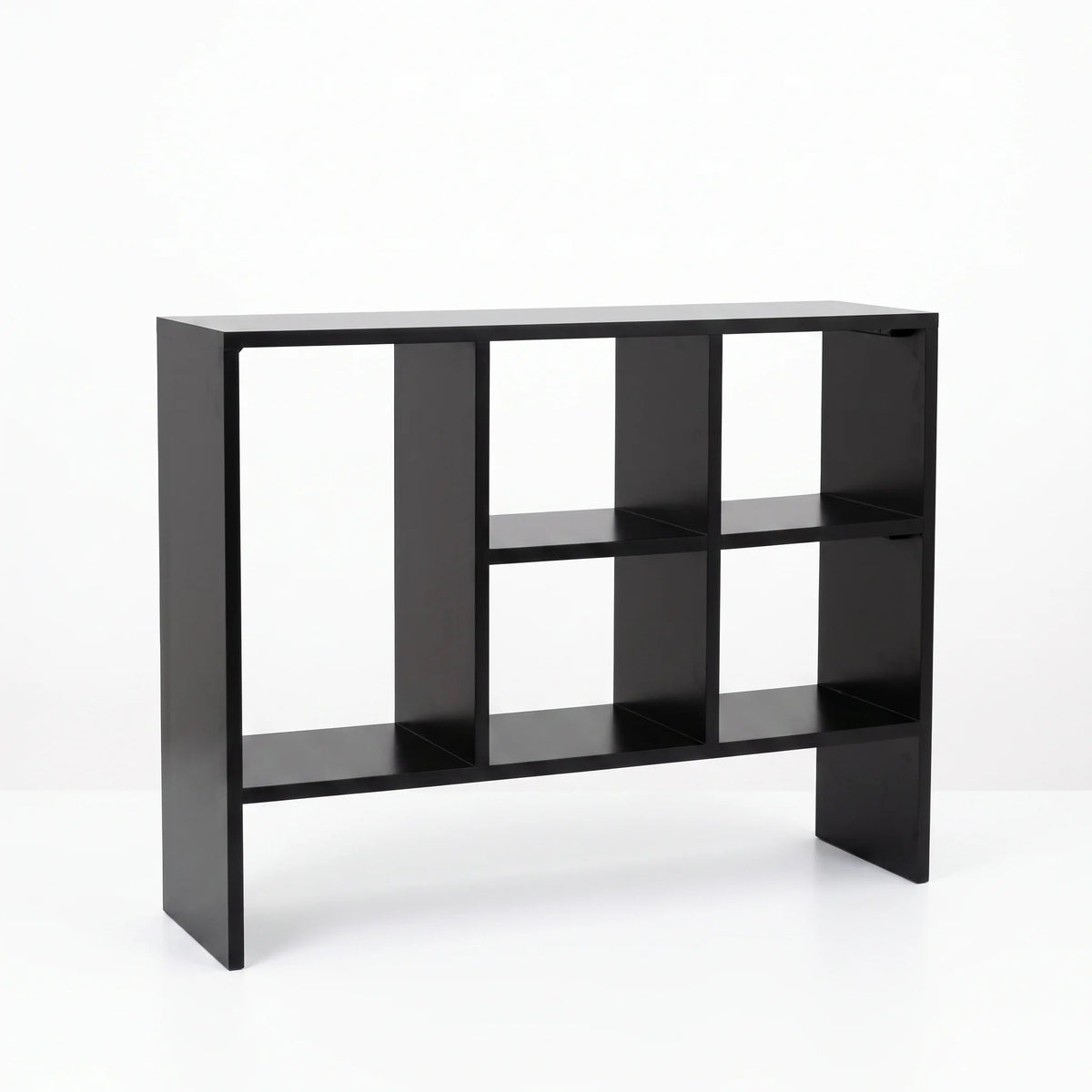 Vale Low Bookshelf - Oakmaat - Bookcases